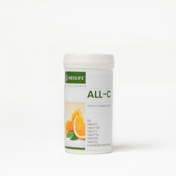 All C,  Vitamin C supplement, Košļājamās tabletes